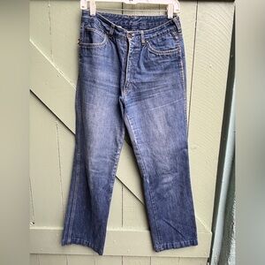 Sasson Vintage Jeans Straight-Leg Blue Denim
